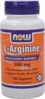  Now L-Arginine 500 мг (100 капс)