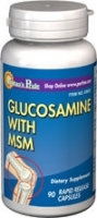 Puritan's Pride Glucosamine with MSM(250 mg) 90 капс