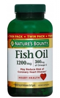 Nature's Bounty Fish Oil 1200 мг 180 софтгель