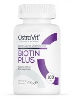 OstroVit Biotin Plus 100 таб Европа