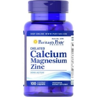 Puritans Pride Calcium Magnesium Zinc 100 каплет