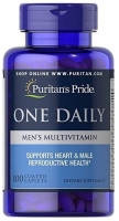 Puritan's Pride One Daily Men's Multivitamin 100 caplets