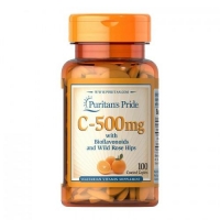 Puritans Pride Vitamin C 100 каплет США