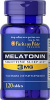 Puritan's Pride Melatonin 120 капс (3 мг)